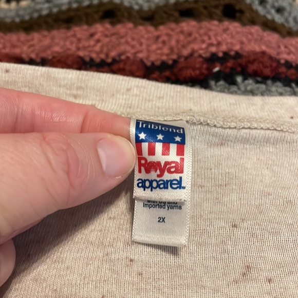 “Hello I am Nervous, Do not Pat” Long Sleeve Sweater 2x - Picture 3 of 4